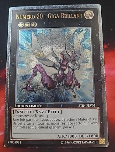 Yugioh numero giga brillant - numero,